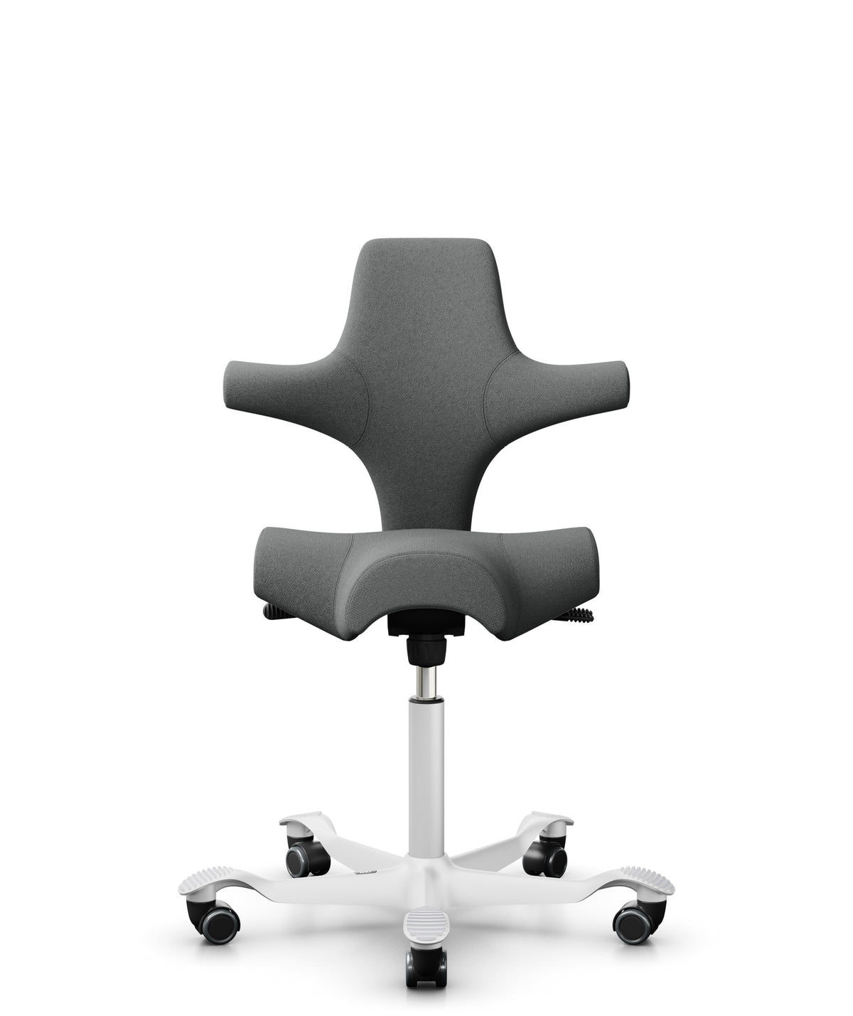 HÅG Capisco 8106 Ergonomic Office Chair White, Cura Dark Grey
