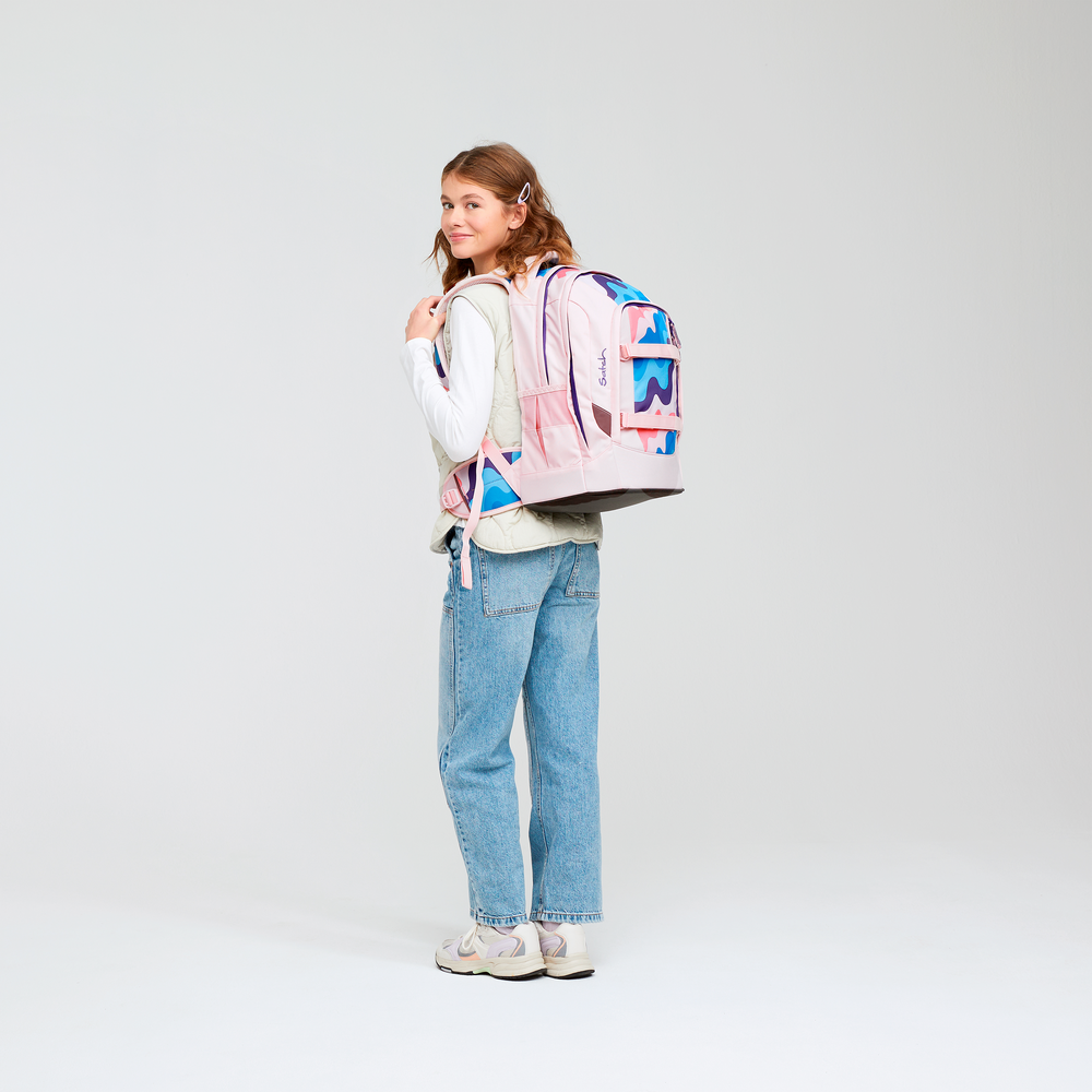 Satch Fly Backpack For Teens & Adults | Recycled Single Compartment School & Leisure Bag - View #11