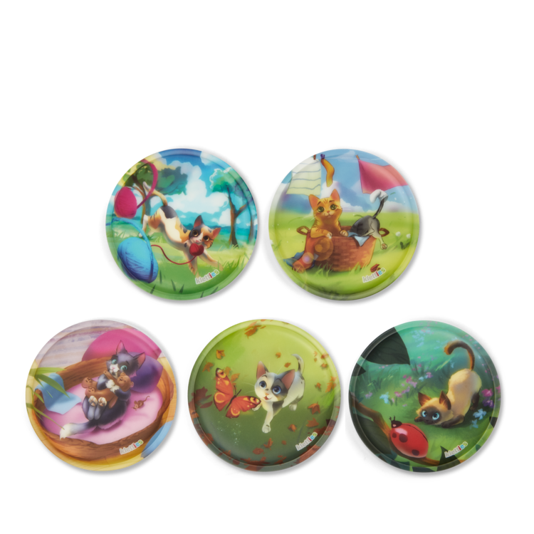ergobag Klettie 5-piece Set Katzenbabies Kittens - ergokid Singapore