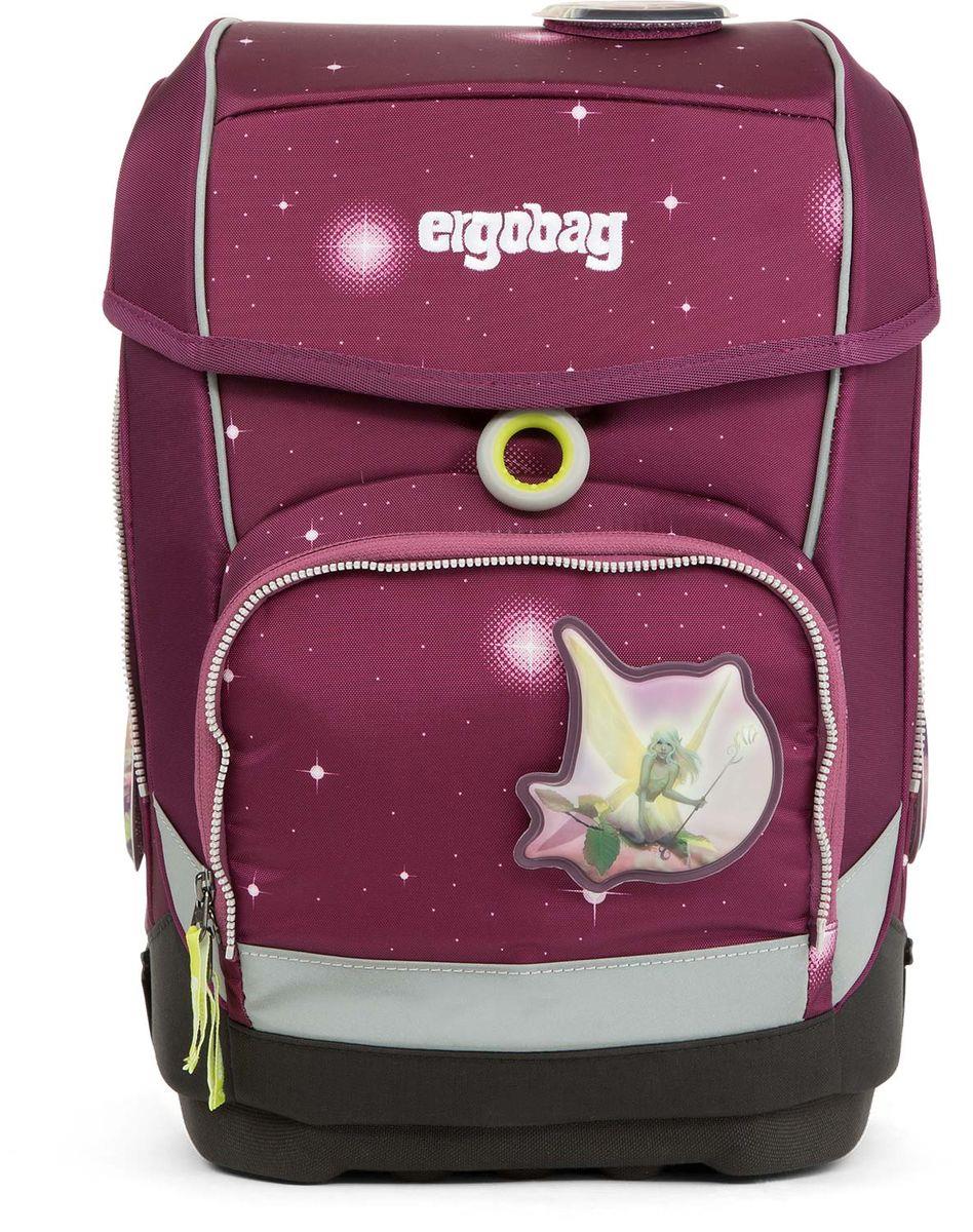 ergobag SET Cubo 5-pcs School Bag Purple Galaxy Edition