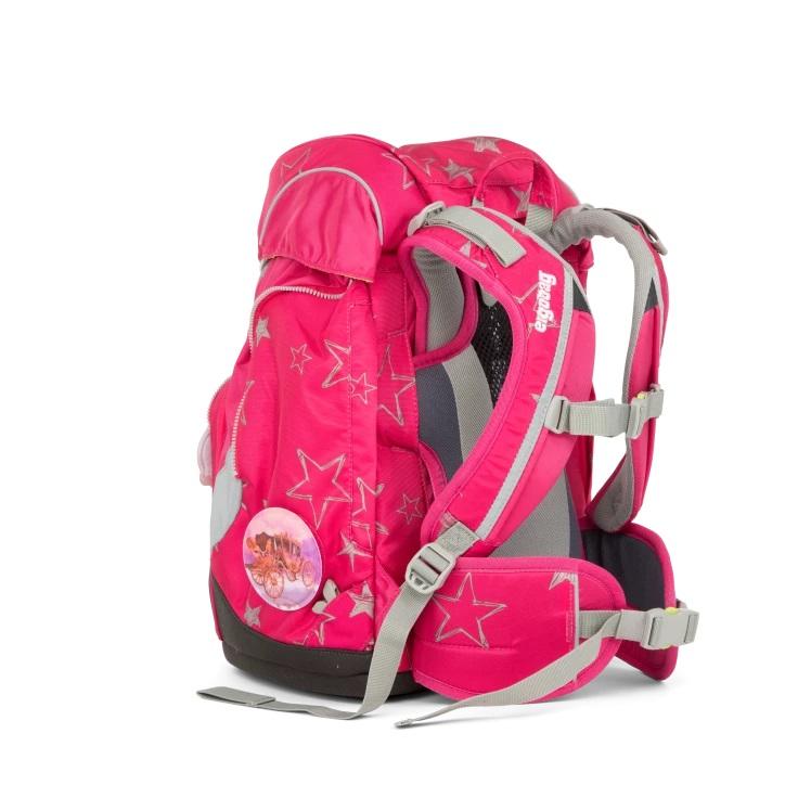 ergobag Pack School Bag 6-piece Set Pink Stars CinBearella - ergokid Singapore