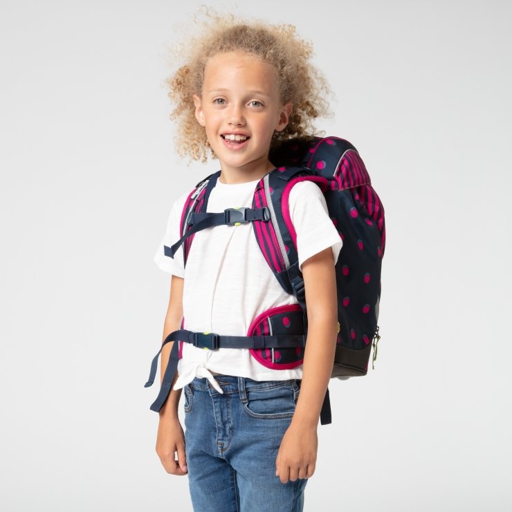 ergobag Prime Ergonomic School Backpack for Primary 1 Girls Shoobi DooBear 