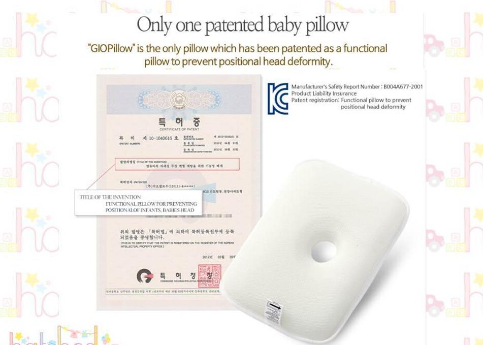 Gio Baby Pillow - ergokid Singapore
