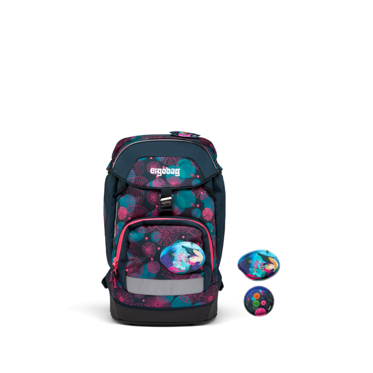 ergobag Prime School Backpack CoralBear (New 2024 Collection)