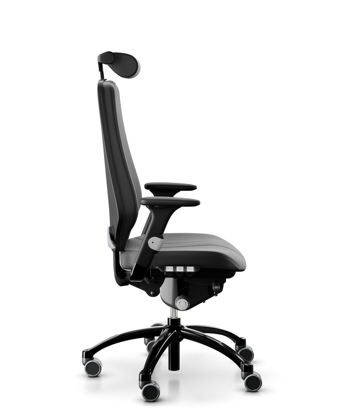 RH Logic 400/3559 Elite Ergonomic Office Chair: Antigo Leather Black - ergokid Singapore