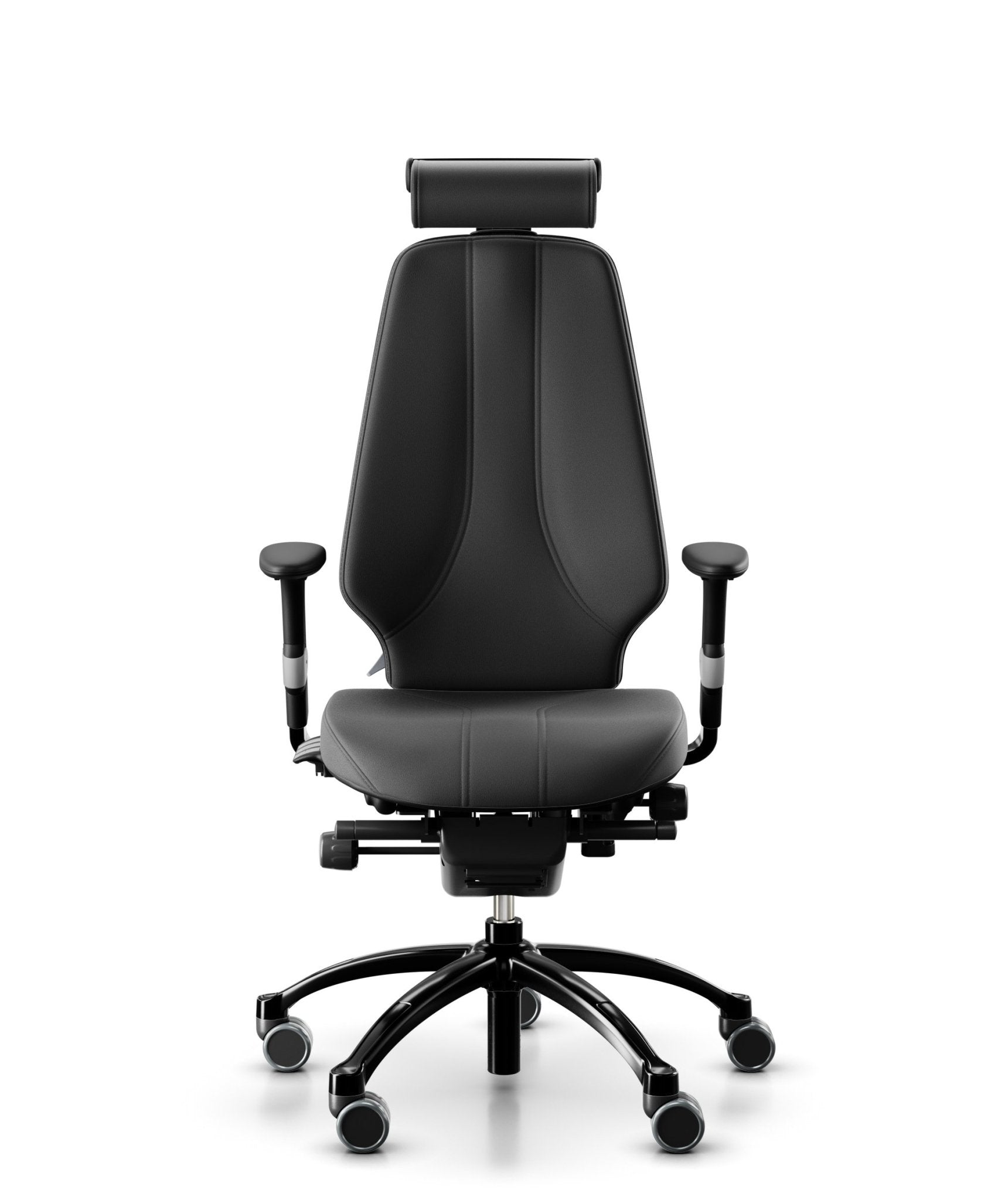 RH Logic 400/3559 Elite Ergonomic Office Chair: Antigo Leather Black - ergokid Singapore