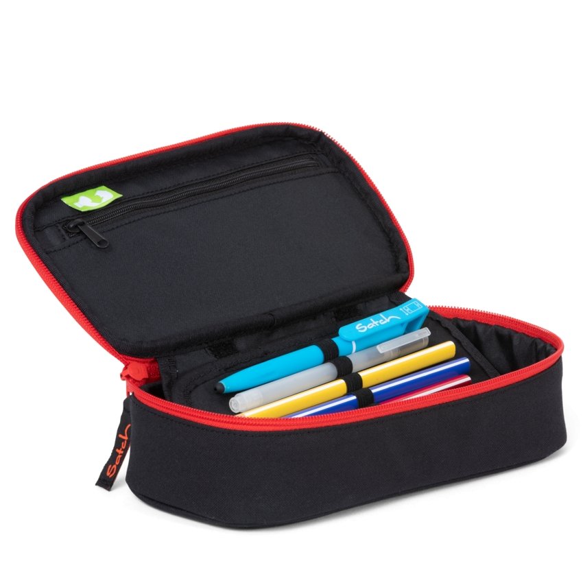 Squench Box Satch Schlamperbox Pencil Box Fire Phantom - ergokid Singapore